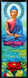 Rauhallinen Buddha-lootus
