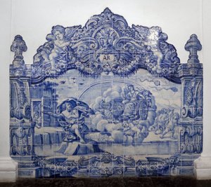 Ilman allegoria - Azulejot, maalatut keramiikka tekijältä Portuguese School