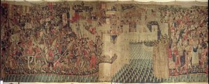 Arzilan valloitus vuonna 1471 (katso 177367-70) tekijältä Portuguese School