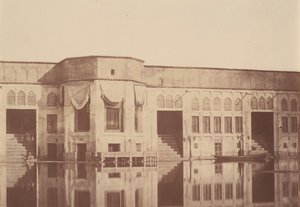 [Shahin Qasr kesäasunto, Emarat-e xoruji, Teheran, Iran], 1840-60-luku.