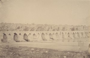 [Dizfoulin silta], 1840-60-luvut. tekijältä Possibly by Luigi Pesce.