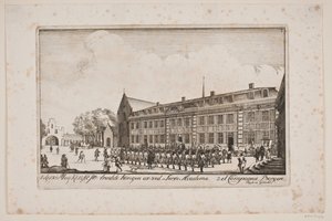 Frederik V:n vierailu Sorø-akatemiassa