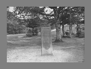 Rufus Stone, New Forest Hants, c1900