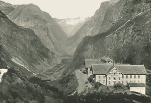 Laakso ja hotelli, Stalheim, Norja, 1895.