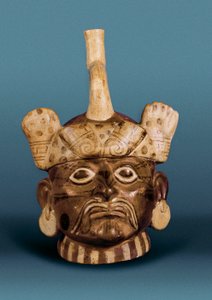 Esikolumbiaaninen sivilisaatio: keraaminen maljakko muotokuvalla, Perusta tekijältä Pre Columbian Pre Columbian