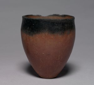 Mustapäällinen dekantterilasi, 4500-3000 eaa tekijältä Predynastic Period Egyptian