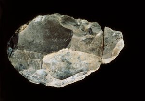 Kaksipuolinen piikivi, ylempi paleoliitti (piikivi) tekijältä Prehistoric Prehistoric
