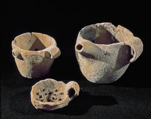 Esihistoria: erilaiset astiastotarvikkeet. Rautakausi. Umbriasta. Perugia, Umbrian kansallinen arkeologinen museo tekijältä Prehistoric Prehistoric