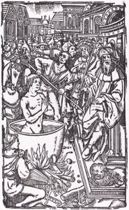 Pyhän marttyyrikuolema tekijältä Probably French 16th Century