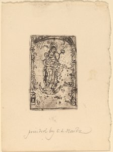 Madonna ja lapsi tekijältä Probably Netherlandish 15th Century