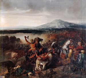 Roger I sisilialainen Ceramin taistelussa vuonna 1061