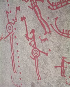 Taikakohtaukset (kalliomaalaus) tekijältä Protohistoric