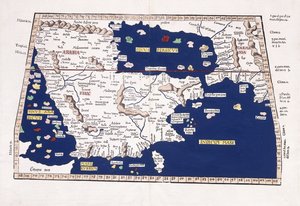 Arabian, Persianlahden ja Intianmeren kartta, 1541