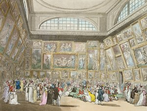 Näyttelyhuone, Somerset House, "Ackermann
