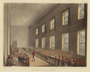 Sotilasopisto tekijältä Pugin and Rowlandson