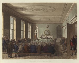Maatalousyhdistys tekijältä Pugin and Rowlandson