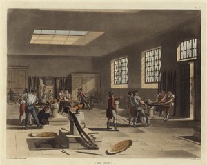 Rahapaja tekijältä Pugin and Rowlandson