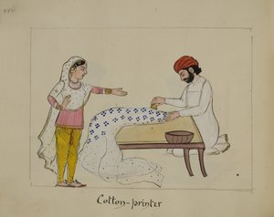 Puuvillatulostin tekijältä Punjabi School