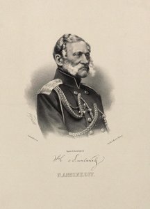 Kenraali Nikolai Nikolajevitš Annenkovin muotokuva 1799-1865.