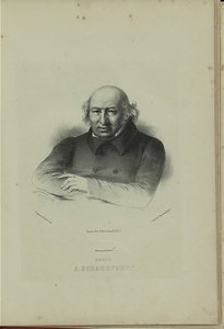 Muotokuva kirjailijasta prinssi Alexander Shakhovskoi 1777-1846, 1860-luku tekijältä Pyotr Fyodorovich Borel