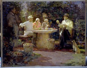 Ivan Vladimirovitch Mitchourinen (1855-1935) vierailijat.