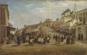 Näkymä Nižni Novgorodista, 1867