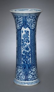 Kannen maljakko, 1662-1722 tekijältä Qing Dynasty Chinese School