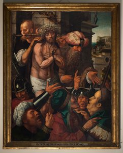 Ecce Homo. Quentin Metsijs. 1500-luku (öljy puulle)