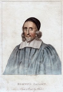 Edmund Calamy vanhempi, 1600-luvun englantilainen presbyteerikirkon johtaja, 1800-luvun alku.