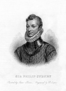 Sir Philip Sidney, englantilainen runoilija, hovimies ja sotilas, 1800-luku