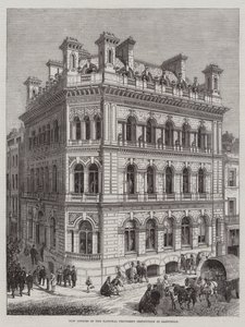 National Provident Institutionin uudet toimistot Eastcheapissa