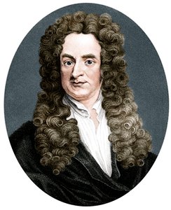 Isaac Newton, englantilainen matemaatikko, tähtitieteilijä ja fyysikko, 1818
