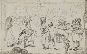 The Bum Shop, 11. heinäkuuta 1785. tekijältä R. Rushworth.