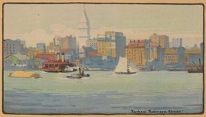 New York 34th Street Ferryltä, 1914.