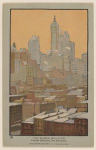 Singer Building Brooklyn Bridgestä tekijältä Rachael Robinson Elmer