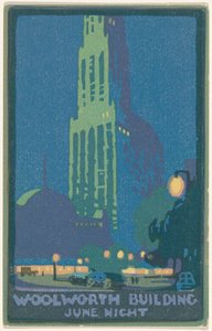 Woolworth Buildingin kesäkuun yö tekijältä Rachael Robinson Elmer