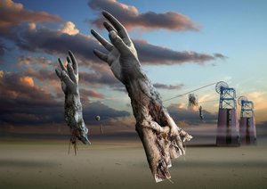 Surrealistiset aavikkokädet tekijältä Radoslav Penchev