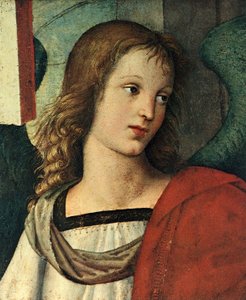 Enkelin pää, n. 1500 tekijältä Raffaello Sanzio Raphael