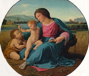 Alba Madonna, 1510 tekijältä Raffaello Sanzio Raphael