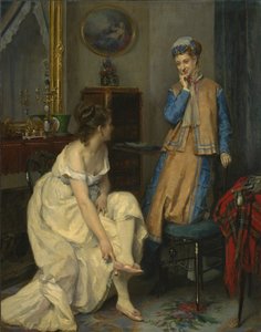 Luottamus, n. 1870 tekijältä Raimundo de Madrazo y Garreta
