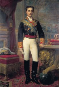 Alfonso XII:n (1857-1885) muotokuva, 1800-luvun viimeinen kolmannes (maalaus)