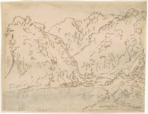 Clear Creek Canyon, Rocky Mountains, Colorado tekijältä Ralph Albert Blakelock