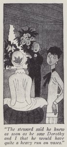 Kuvitus Gentlemen Prefer Blondes, Anita Loos (litho)