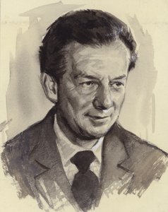Benjamin Britten (guassi paperille) tekijältä Ralph Bruce