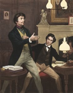Henry Irving (1870-1919) ja William Hoskins (guassi paperille).