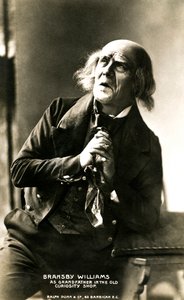Bransby Williams 1870-1961, brittiläinen näyttelijä, 1900-luvun alku. tekijältä Ralph Dunn and Co.