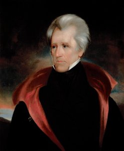 Andrew Jacksonin muotokuva, n. 1837 (öljy kankaalle)