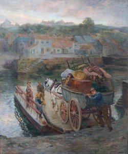 Hylton Ferryn ylitys, 1912 tekijältä Ralph Hedley