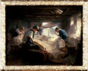 Purjeparvi, 1908 tekijältä Ralph Hedley