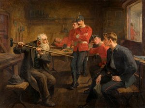 Veteraani, 1896 tekijältä Ralph Hedley